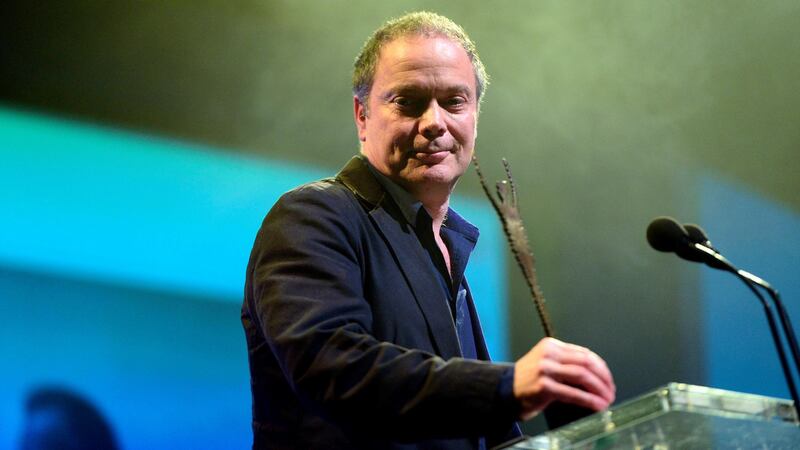 05/03/2017 Theatre Awards  Best set design to Jamie Vartan for  Shackleton, Arlington and Barber of Saville , at   The  Irish Times Irish Theatre awards at the National Concert Hall. Photograph: Cyril Byrne / THE IRISH TIMES
