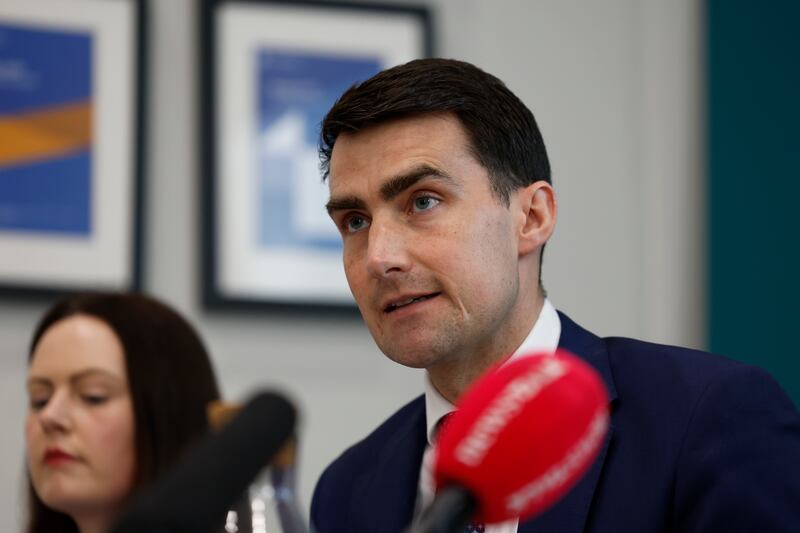Minister for Public Expenditure Jack Chambers: 'clearly believes section 15 of the climate Act is a Trojan horse exploited by ideologically  motivated opponents'. Photograph: Nick Bradshaw/The Irish Times