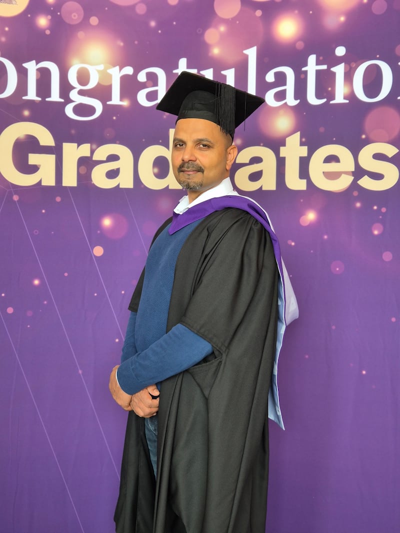 Jimmy Augustine is a senior engineering manager who studied for a Master's in Business Studies (Innovation and Leadership)