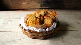 Gubbeen and bacon biscuits