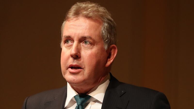 UK ambassador to the United States Kim Darroch: his assessments could prove highly embarrassing.  Photograph:  Niall Carson/PA Wire