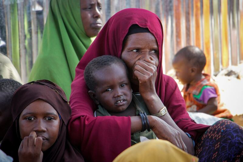 Report finds  that more than 4.1 million people across Somalia  are in need of urgent humanitarian food assistance. Photograph: Farah Abdi Warsameh/AP