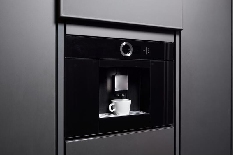 Out: built-in coffee machines