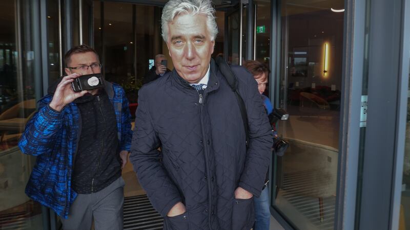 John Delaney: offer to step aside temporarily was greeted with astonishment by members of the parliamentary committee examining governance within the FAI who expected him to step down. Photograph: Colin Keegan, Collins Dublin