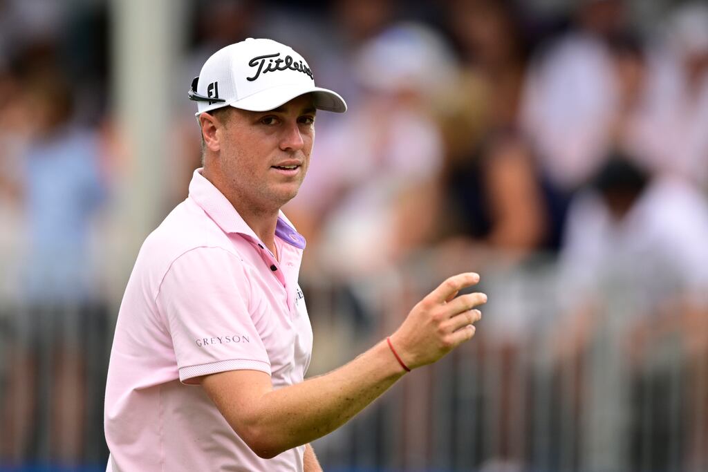 Justin Thomas: set to be picked for the Ryder Cup. Photograph: Logan Whitton/Getty