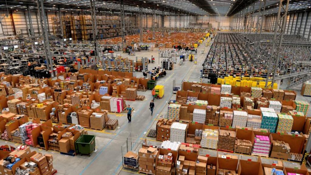 Amazon is able to have a race to the bottom that most other companies don’t want to have. photograph: Andrew Yates/AFP/Getty Images