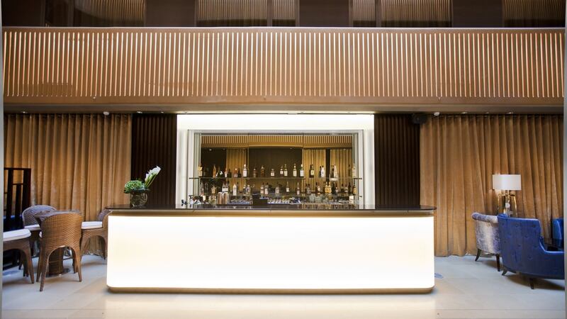 The Jin Bar at the Dorsett hotel in London’s Shepherds Bush