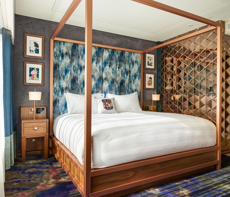 The Hard Rock Dublin hotel on Dame Street has 120 bedrooms