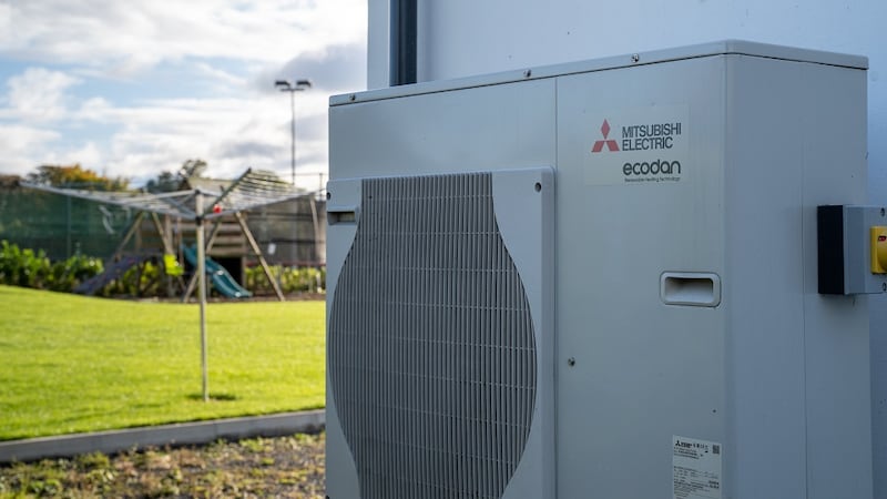 ‘Very often the outside unit of a heat pump is at your back door, so you don’t want it to make noise, and some are noisier than others’, Dalton says