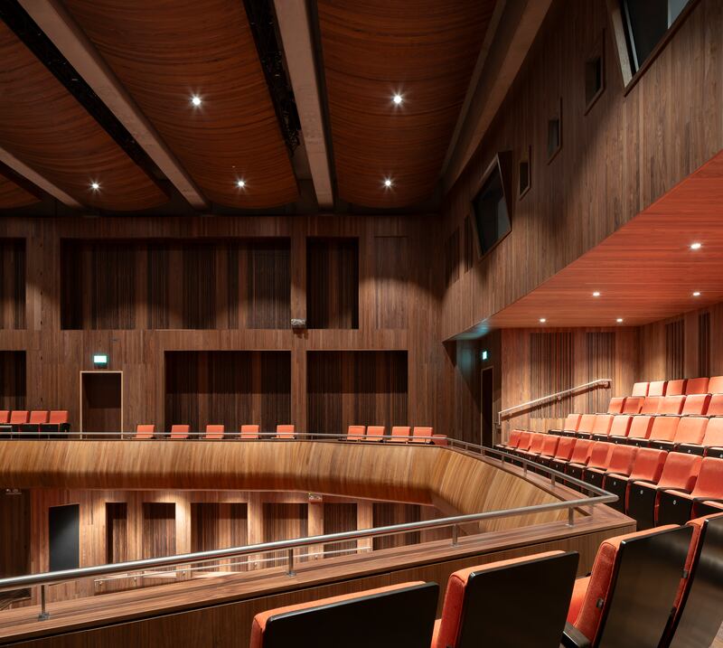 Whyte Recital Hall: I sat in side seats in the balcony for Stephen Hough’s beautifully conceived and delivered programme. Photograph: RIAM