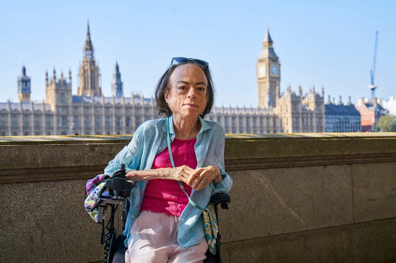 Liz Carr explores assisted dying in Better Off Dead? Photograph: Burning Bright Productions Ltd/Devin de Vil,Devin de Vil