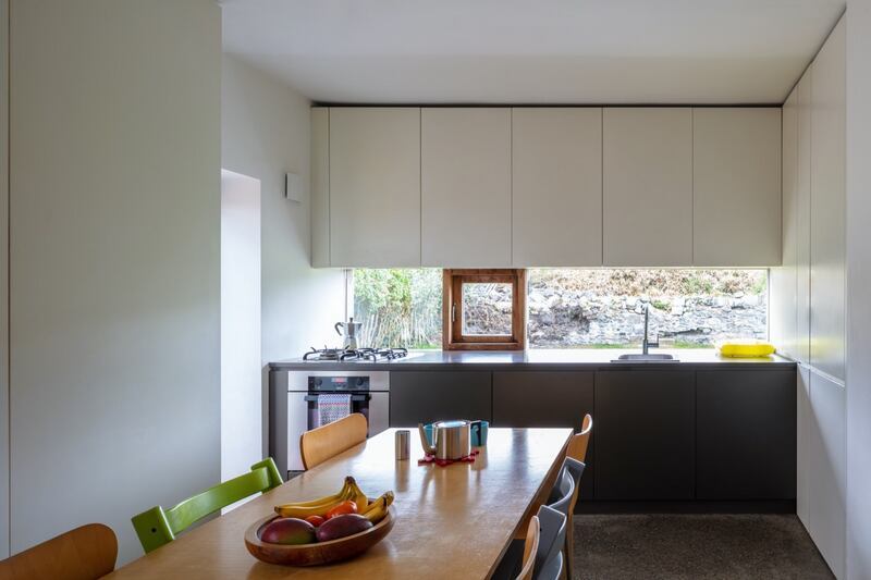 By making his worktop extra wide, Diarmaid Brophy made the most of his space