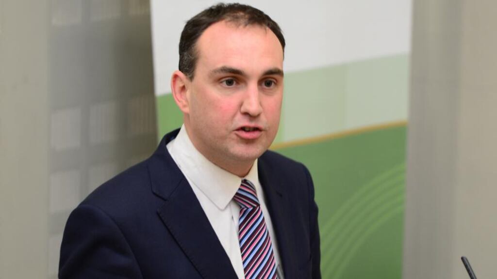 Marc MacSharry (FF) said the Minister should “outline his intended cuts to child benefit”. Photograph: Bryan O’Brien