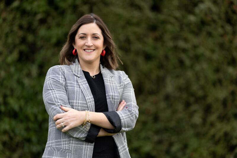 Fiona Quigley O'Mahony: 'There’s an expectation not to take holidays over there.' Photograph: Chris Maddaloni