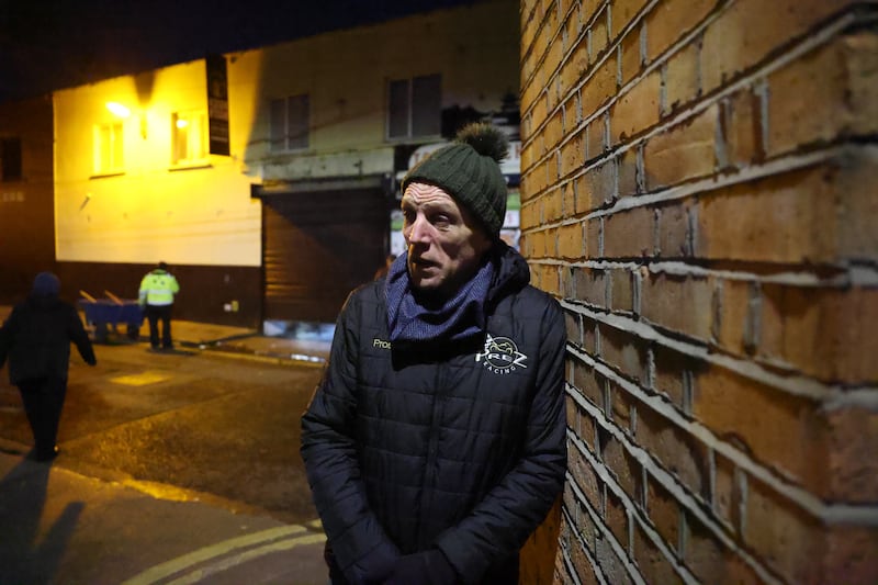 Martin Cuffe, a recovering gambling addict, at the Capuchin centre in Dublin on Friday. Photograph: Enda O'Dowd