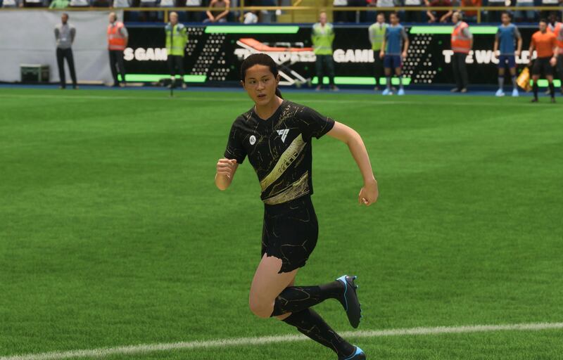 Former Japan player Homare Sawa in EA FC 24