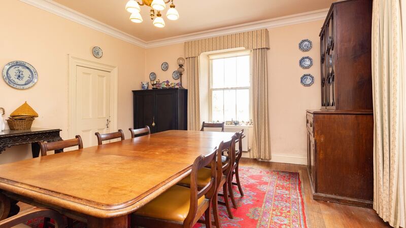 The dining room