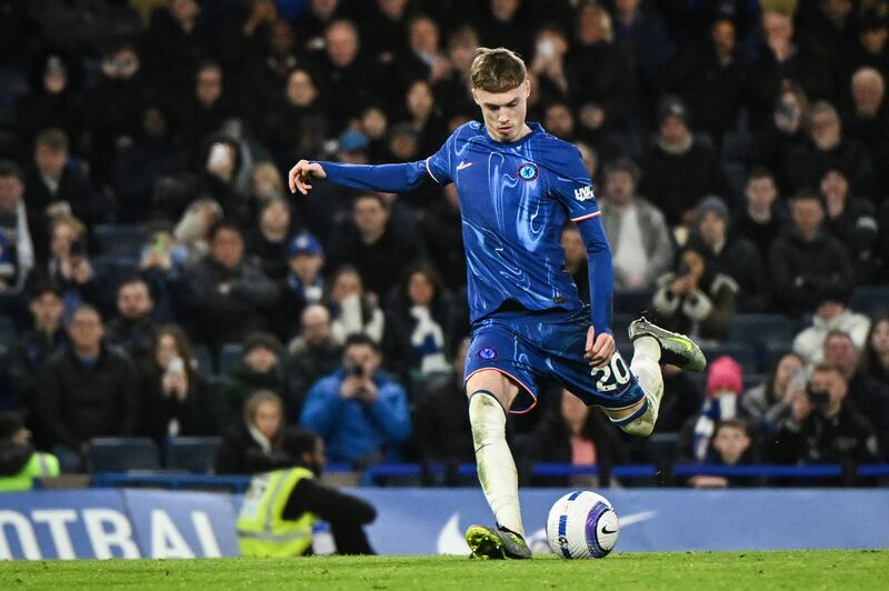 Chelsea's Cole Palmer. Photograph: Justin Tallis/AFP via Getty Images
