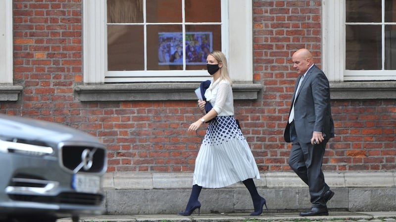 Minister for Justice Helen McEntee. Photograph: Dara Mac Dónaill