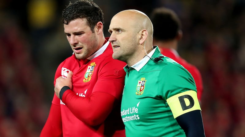 Robbie Henshaw is facing up to four months on the sidelines. Photograph: Dan Sheridan/Inpho