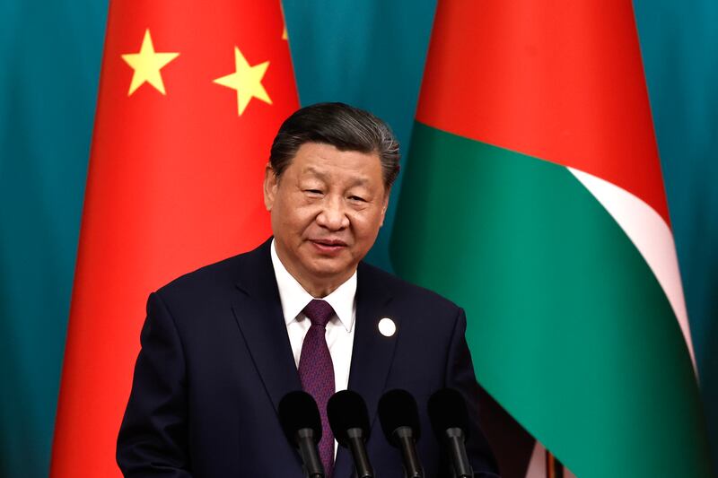 Chinese president Xi Jinping. Photograph: Tingshu Wang-Pool/Getty