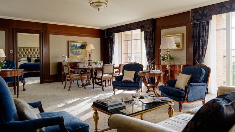 The Pembroke Suite at the InterContinental, where you and your loved one can stay as part of the hotel’s Valentine’s Day special for  €2,100 which also includes a gourmet dinner served privately in your suite, full breakfast and a late checkout