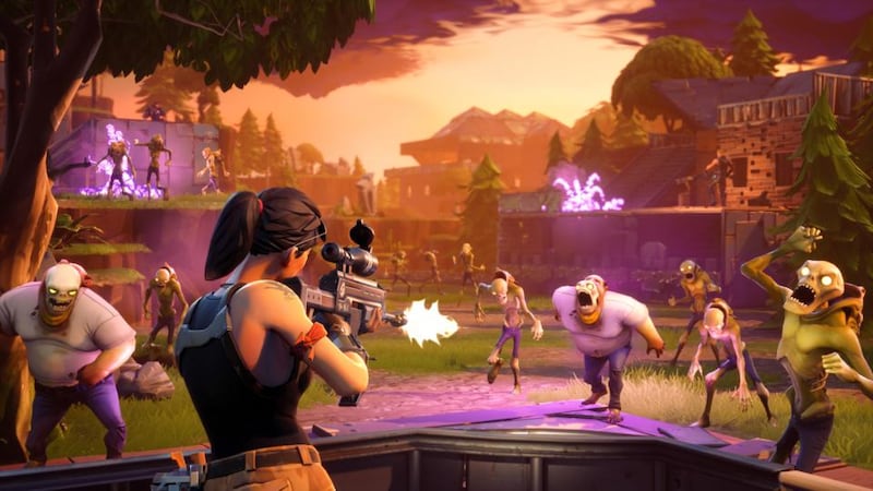 Fortnite Battle Royale: each game’s 100 players land on an island where they fight and kill each other