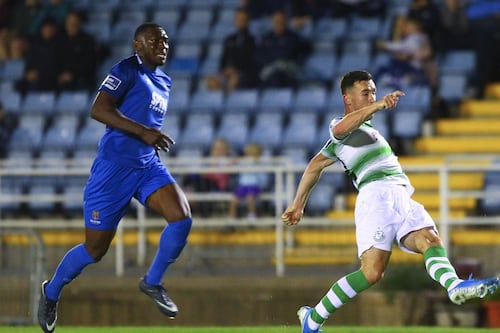 Byrne and Greene double up as Shamrock Rovers rout Waterford
