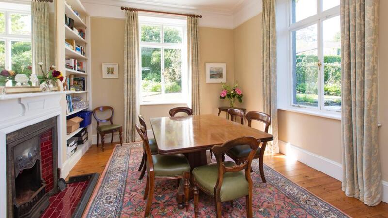 The dining room at Lismara in the Burnaby, Greystones.