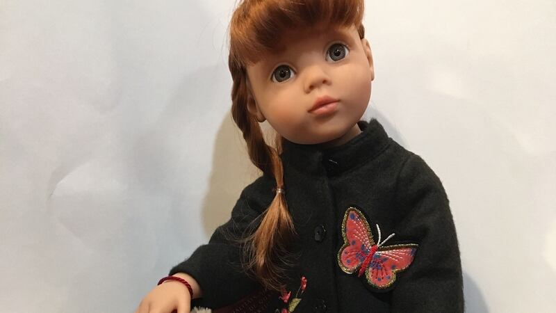 Heirloom toys: The fully jointed Gotz doll is €123 from Pinocchio in Cork