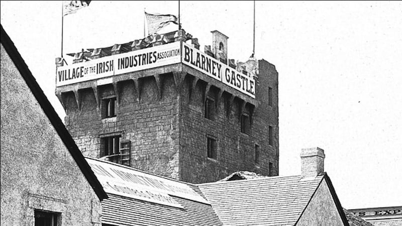 There was a Blarney Stone at the Chicago World Fair in 1893, which visitors could kiss for 10 cents a head.