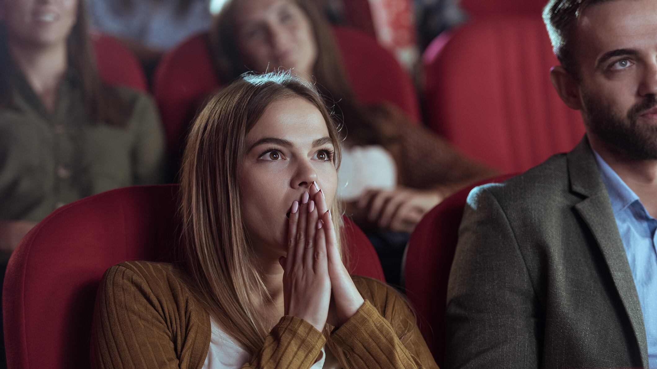 ‘When the cinema lights came up, we all hugged, and I wondered why, on this day, the magic worked for me too’