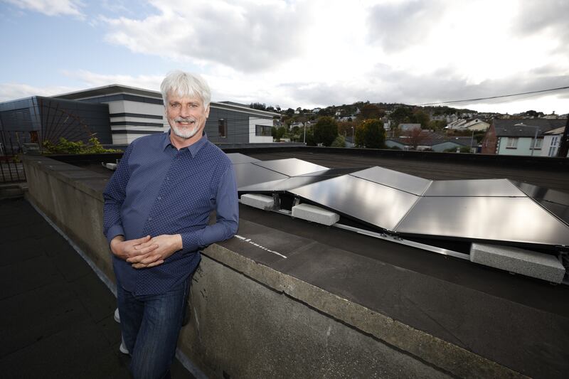 Gavin Harte, now sustainability consultant and energy mentor for Our Lady's Hall, Dalkey, DLR Sustainable Energy Community. Photograph: Nick Bradshaw