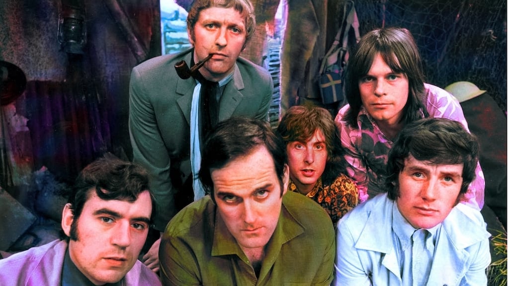 Monty Python’s Flying Circus: the group first appeared on the BBC on October 5th, 1969. Photograph: BBC