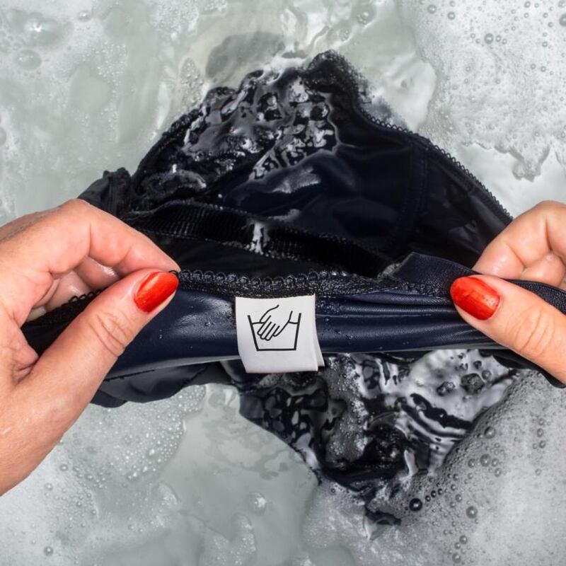 Experts recommend washing underwear  by hand or on a delicate cycle. Photograph: iStock