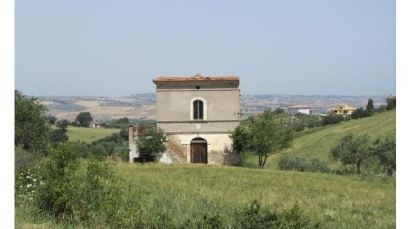 Close to Guglionesi town in the Molise region,  this partially restored brick house measures 64sq m (688sq ft).