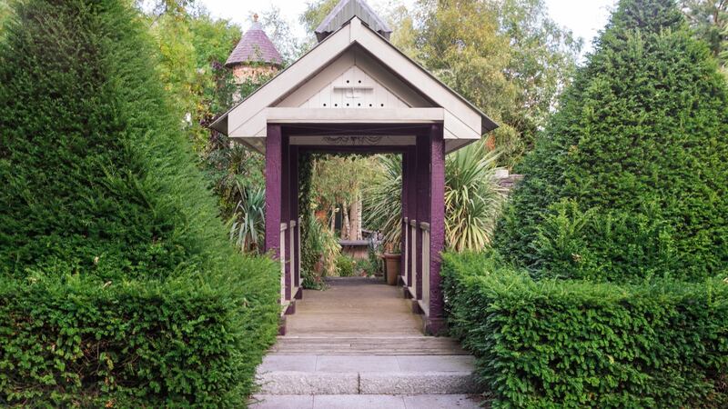 The garden.