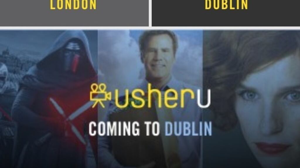 Usheru told The Irish Times a full ticketing solution will be live for users here in two weeks’ time