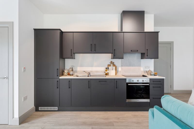 Kitchens and wardrobes are by Cawleys