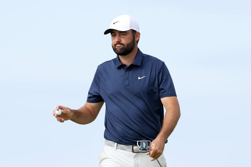 Scottie Scheffler. Photograph: Christian Petersen/Getty