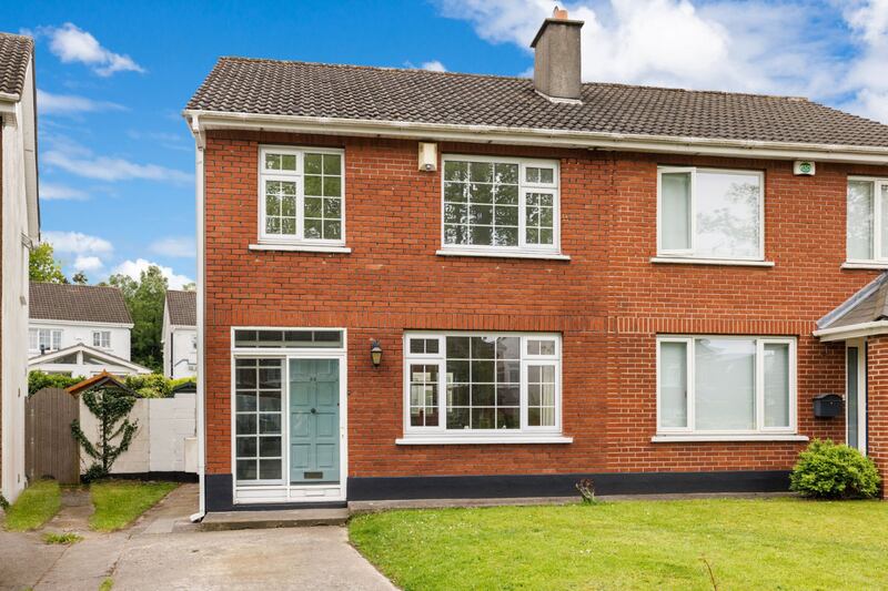 This Rathfarnham house is in a quiet cul-de-sac