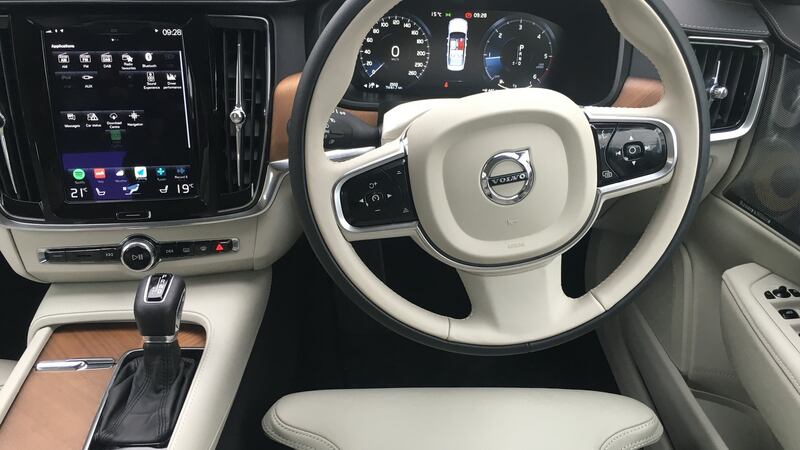 The design of the Volvo S90 is a real statement of intent and a  kick in the pants of German rivals who stick to formulaic looks for their executive models.