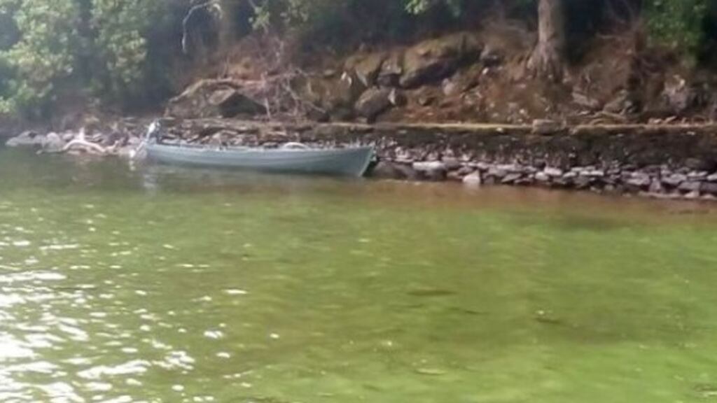 A toxic blue-green ‘algae’ appeared last year on Killarney’s largest lake, Lough Leane. Photograph: Facebook