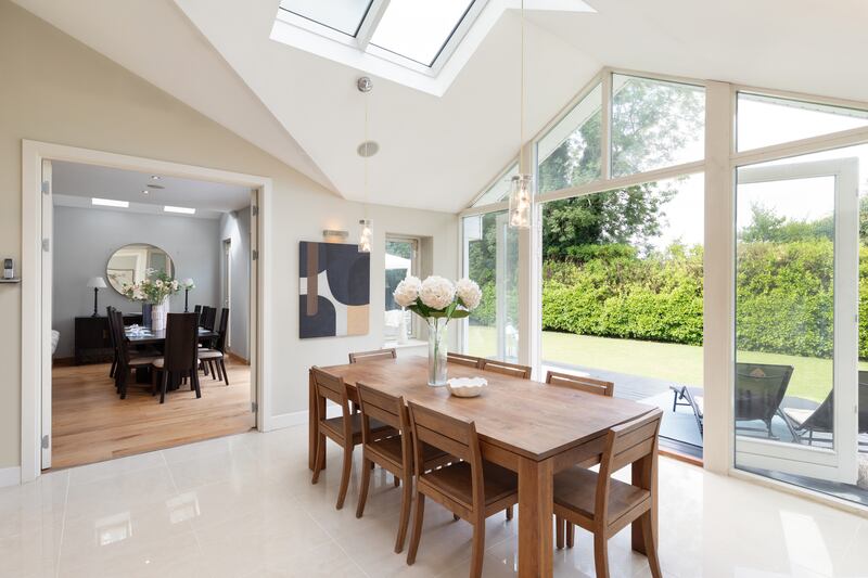 Dining area off kitchen