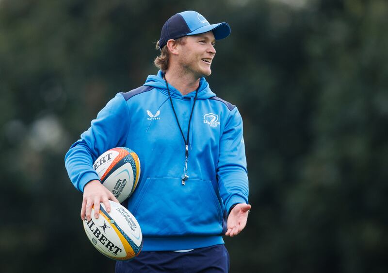 Leinster attack coach Tyler Bleyendaal. Photograph: Tom Maher/Inpho