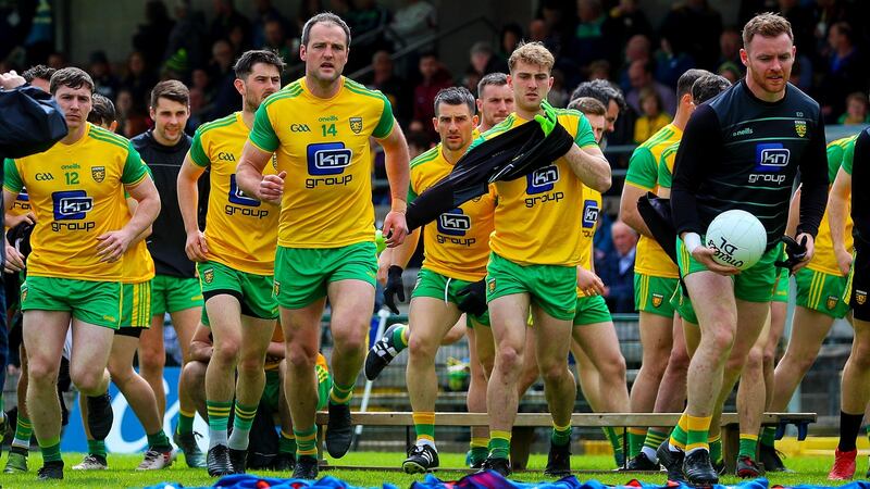 Donegal are a slick outfit and they’ll give Tyrone plenty of it in the Ulster semi-final on Saturday week. Photograph: Tommy Dickson/Inpho