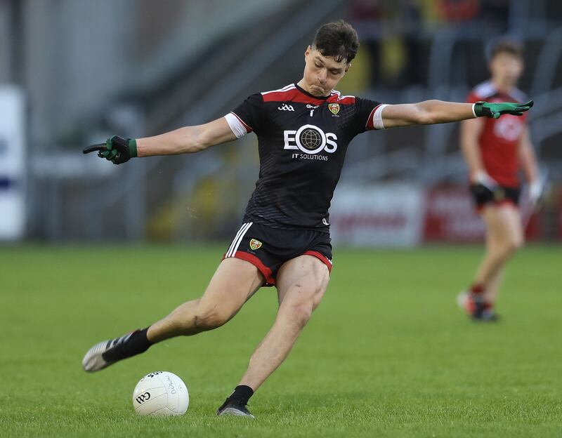 Charlie Smyth of Down. Photograph: Lorraine O'Sullivan/Inpho