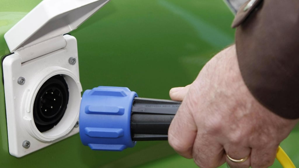 Minister for Climate Action Richard Bruton said the Government aimed to deliver a network of charging points for electric cars across the country. File photograph: Niall Carson/PA Wire