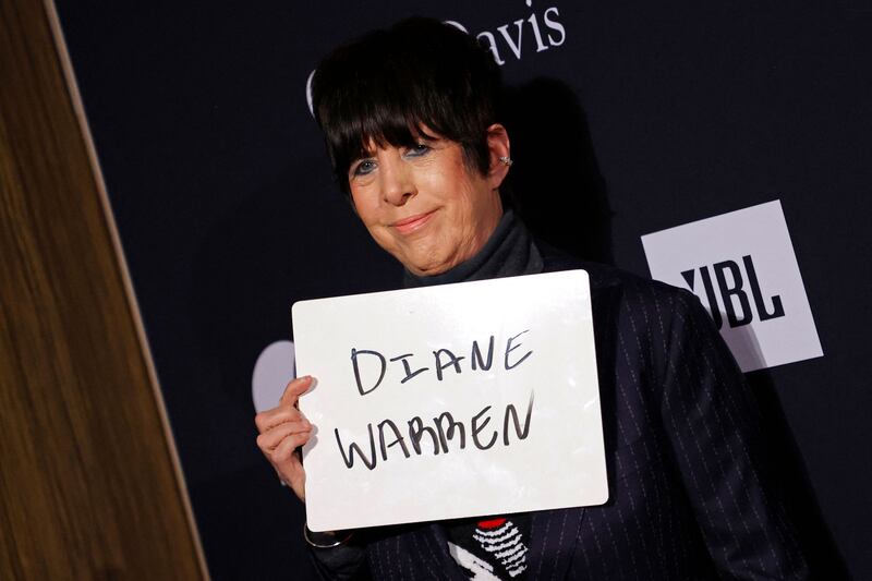 Will it be 15th time lucky for Diane Warren? Photograph: Michael Tran/ AFP via Getty Images
