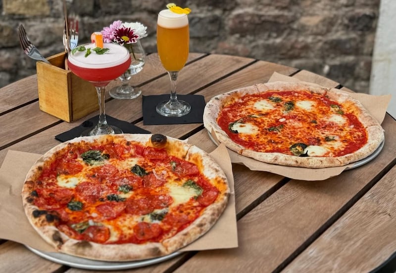 Pizzas at the The Jar